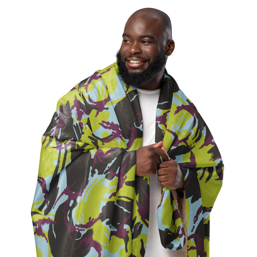 Kenyan Navy DPM CAMO Sherpa blanket - Blanket