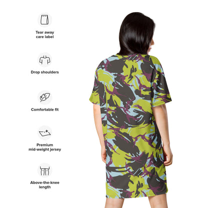 Kenyan Navy DPM CAMO T-shirt dress - Womens T-Shirt Dress