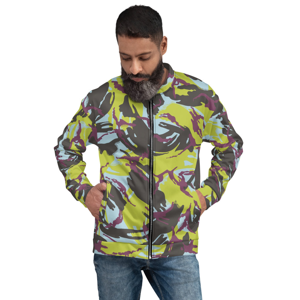 Kenyan Navy DPM CAMO Unisex Bomber Jacket - XS