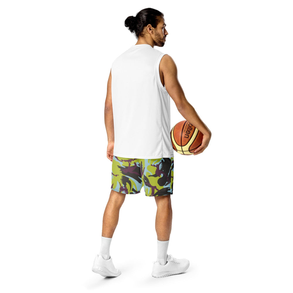 Kenyan Navy DPM CAMO Unisex mesh shorts - Mesh Shorts