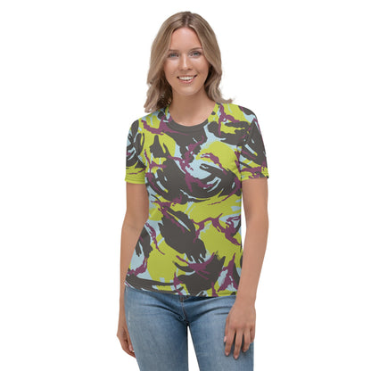 Kenyan Navy DPM CAMO Women’s T-shirt - XS - Womens T-Shirt