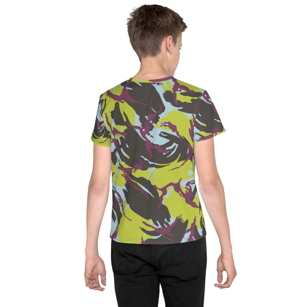 Kenyan Navy DPM CAMO Youth crew neck t-shirt - Crew Neck T-shirt