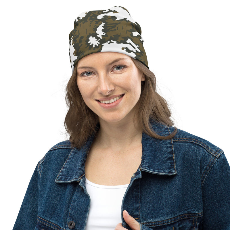 KLMK Red Dawn CAMO Beanie - Head