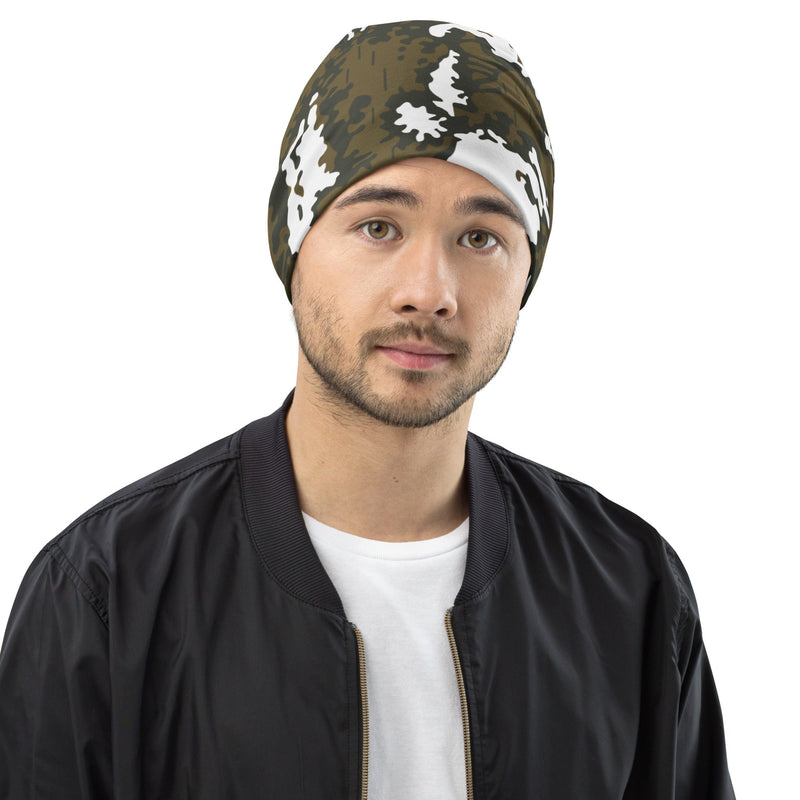KLMK Red Dawn CAMO Beanie - S - Head