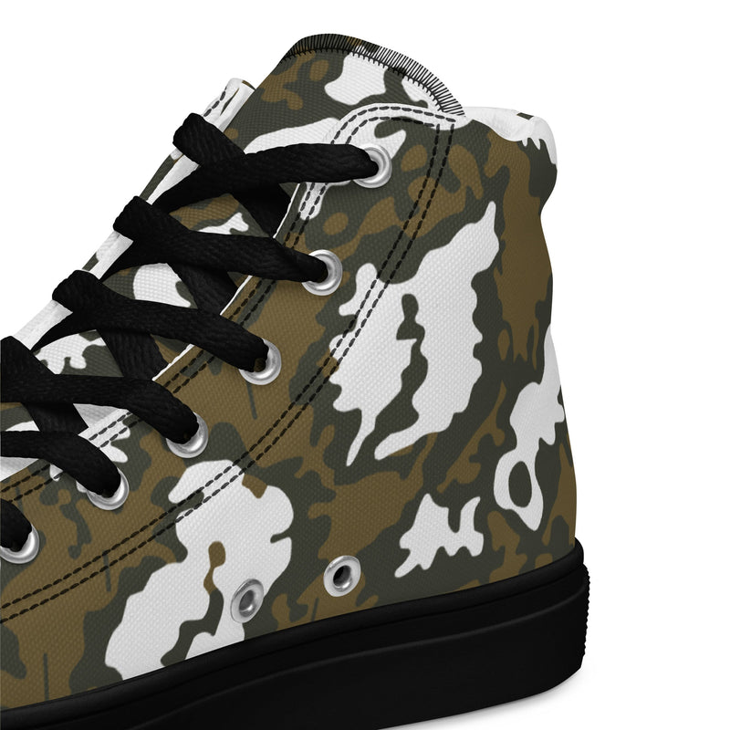 KLMK Red Dawn CAMO Mens High-Top Canvas Shoes