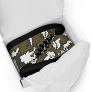 KLMK Red Dawn CAMO Mens High-Top Canvas Shoes