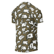 KLMK Red Dawn CAMO Mens Short-Sleeve Rash Guard - SS