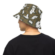 KLMK Red Dawn CAMO Reversible Bucket Hat - Head