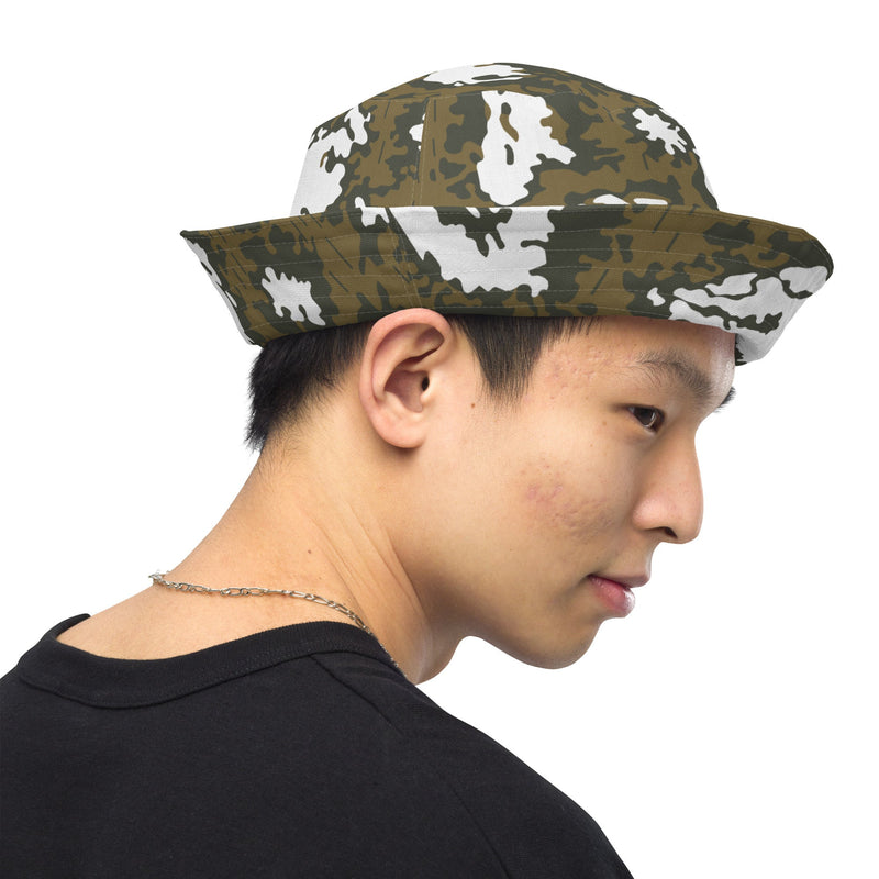 KLMK Red Dawn CAMO Reversible Bucket Hat - Head