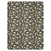 KLMK Red Dawn CAMO Sherpa Blanket