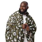 KLMK Red Dawn CAMO Sherpa Blanket