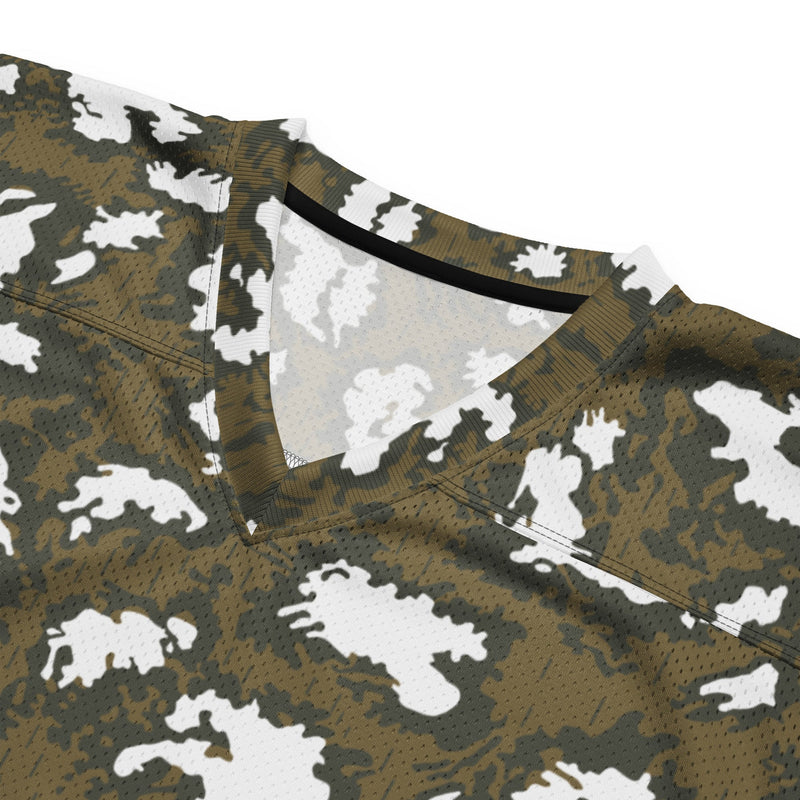 KLMK Red Dawn CAMO Unisex American Football Jersey