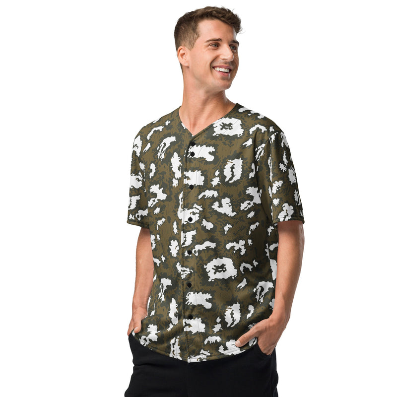 KLMK Red Dawn CAMO Unisex Baseball Jersey