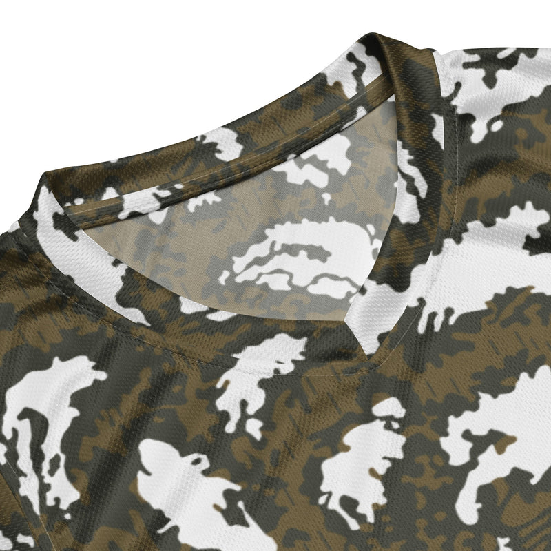 KLMK Red Dawn CAMO Unisex Basketball Jersey
