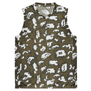 KLMK Red Dawn CAMO Unisex Basketball Jersey