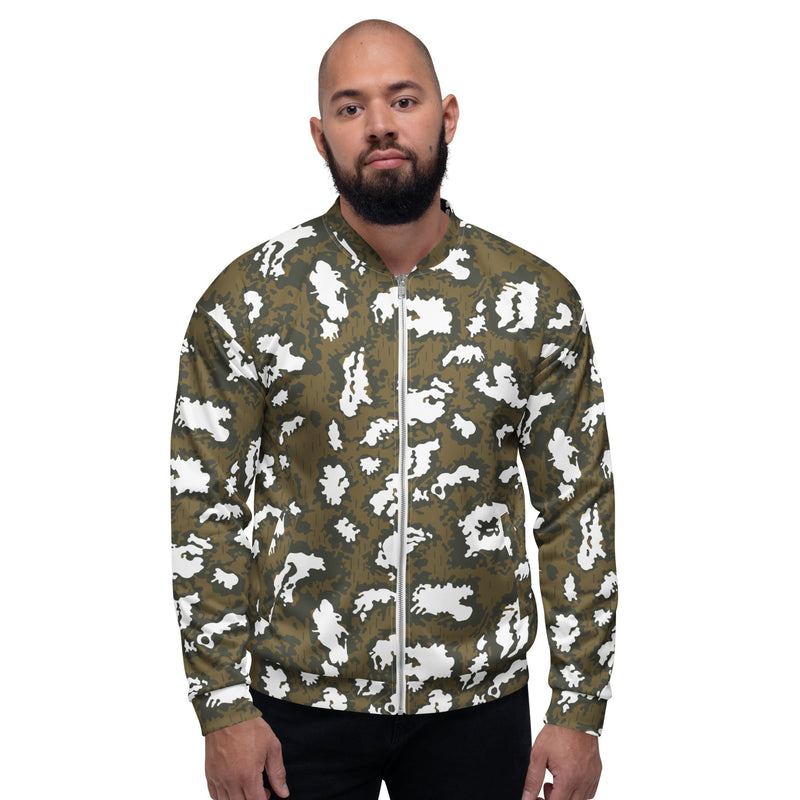 KLMK Red Dawn CAMO Unisex Bomber Jacket