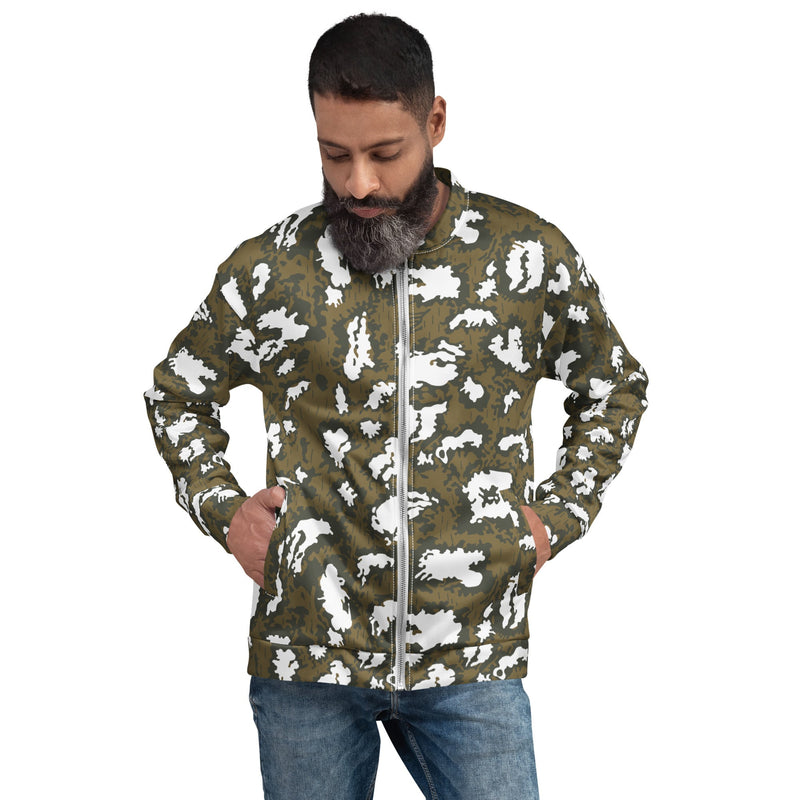 KLMK Red Dawn CAMO Unisex Bomber Jacket