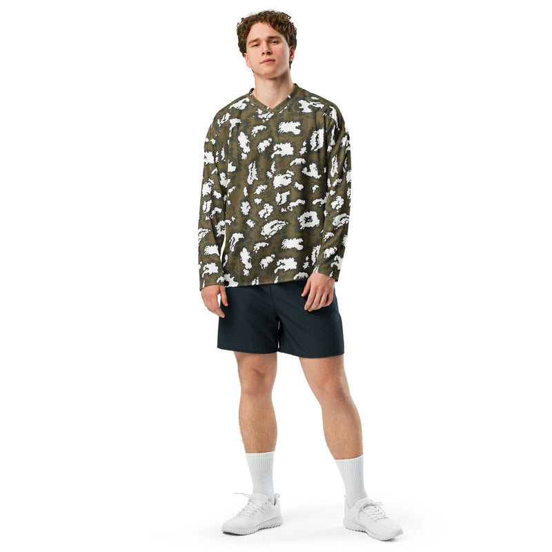 KLMK Red Dawn CAMO Unisex Hockey Fan Jersey