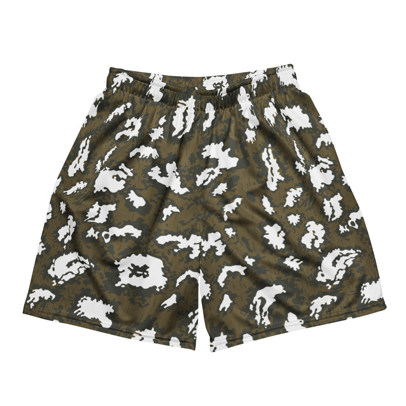 KLMK Red Dawn CAMO Unisex Mesh Shorts - 2XS