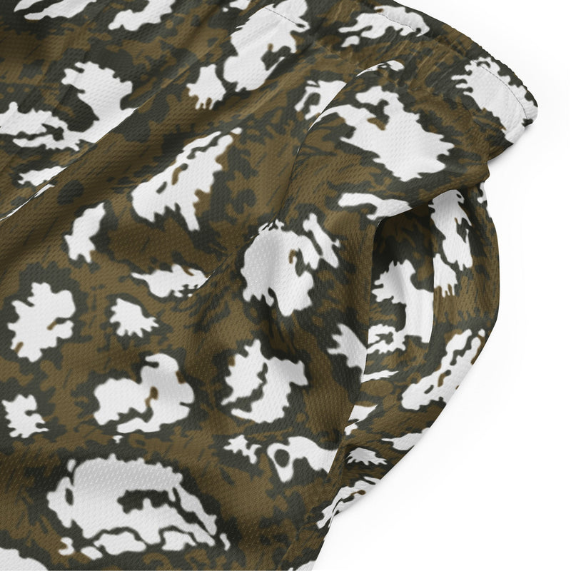 KLMK Red Dawn CAMO Unisex Mesh Shorts