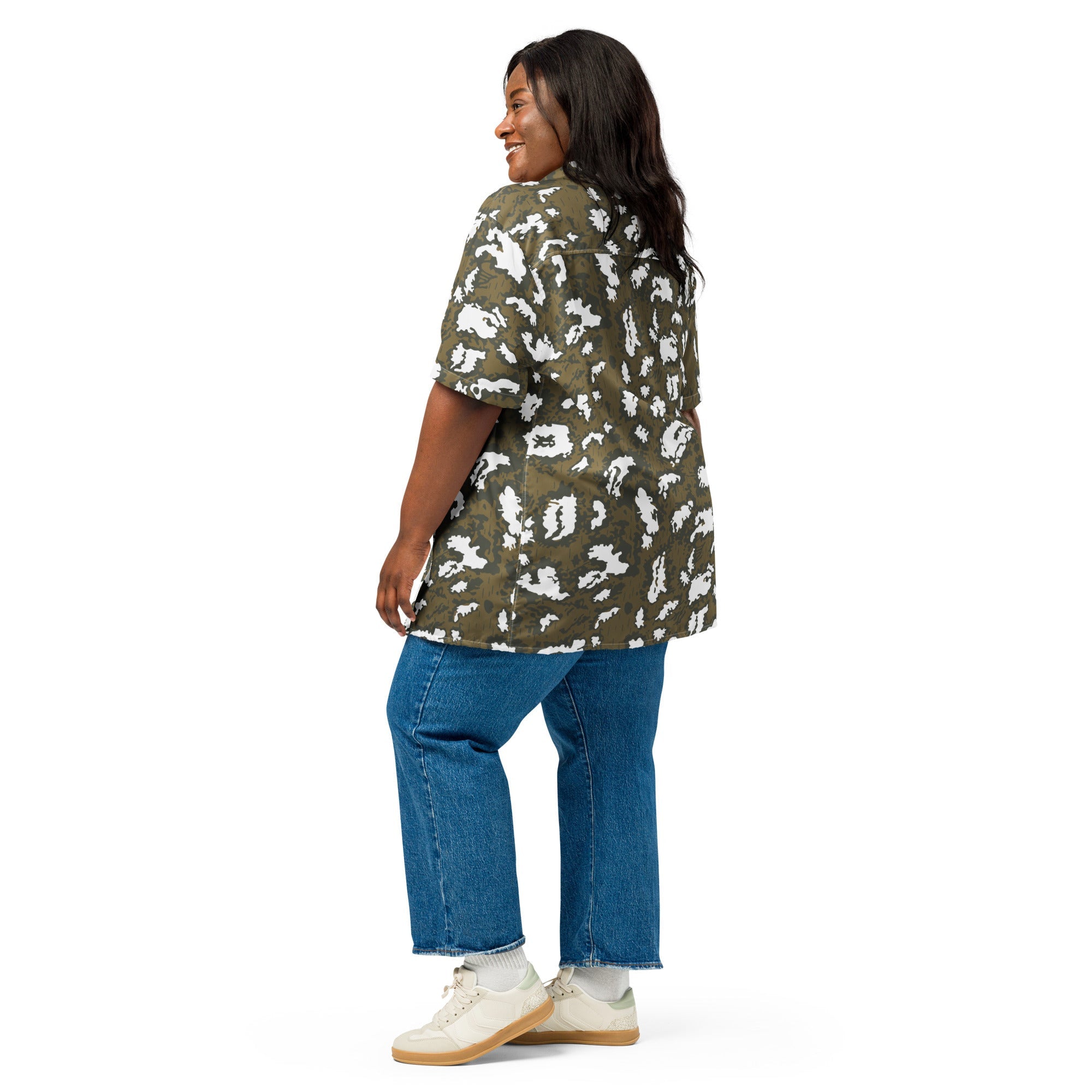 CAMO HQ - KLMK Red Dawn CAMO Unisex Short-Sleeve Button Shirt