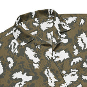 KLMK Red Dawn CAMO Unisex Short-Sleeve Button Shirt - Button-Up