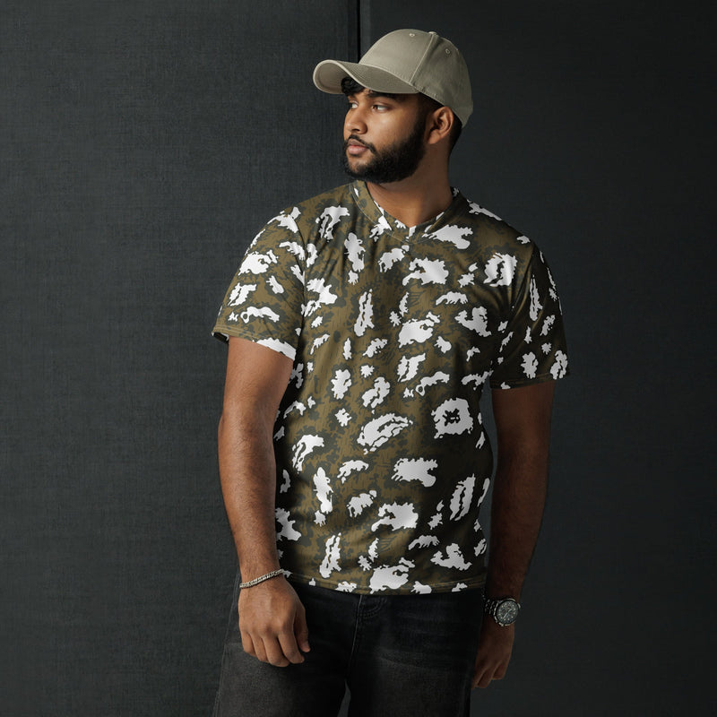 KLMK Red Dawn CAMO Unisex Sports Jersey
