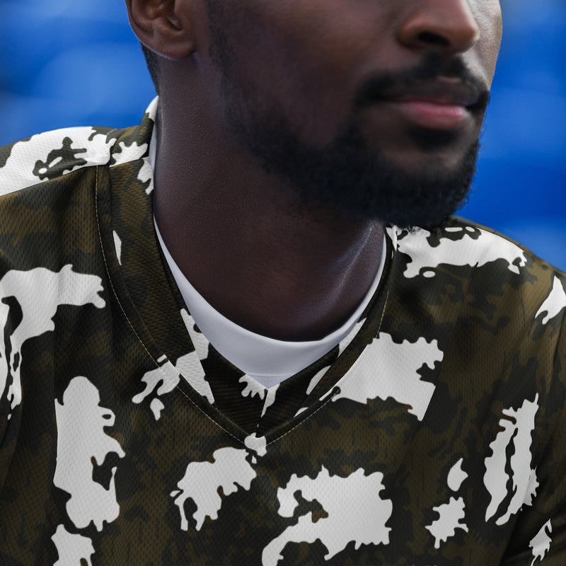 KLMK Red Dawn CAMO Unisex Sports Jersey