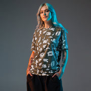KLMK Red Dawn CAMO Unisex Sports Jersey