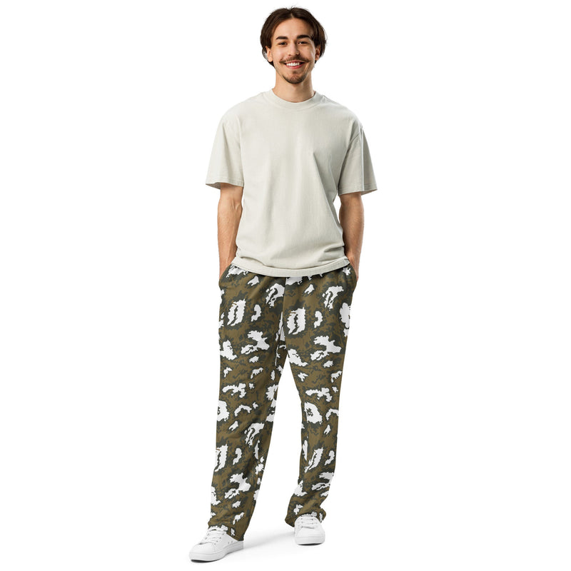 KLMK Red Dawn CAMO Unisex Wide-Leg Joggers