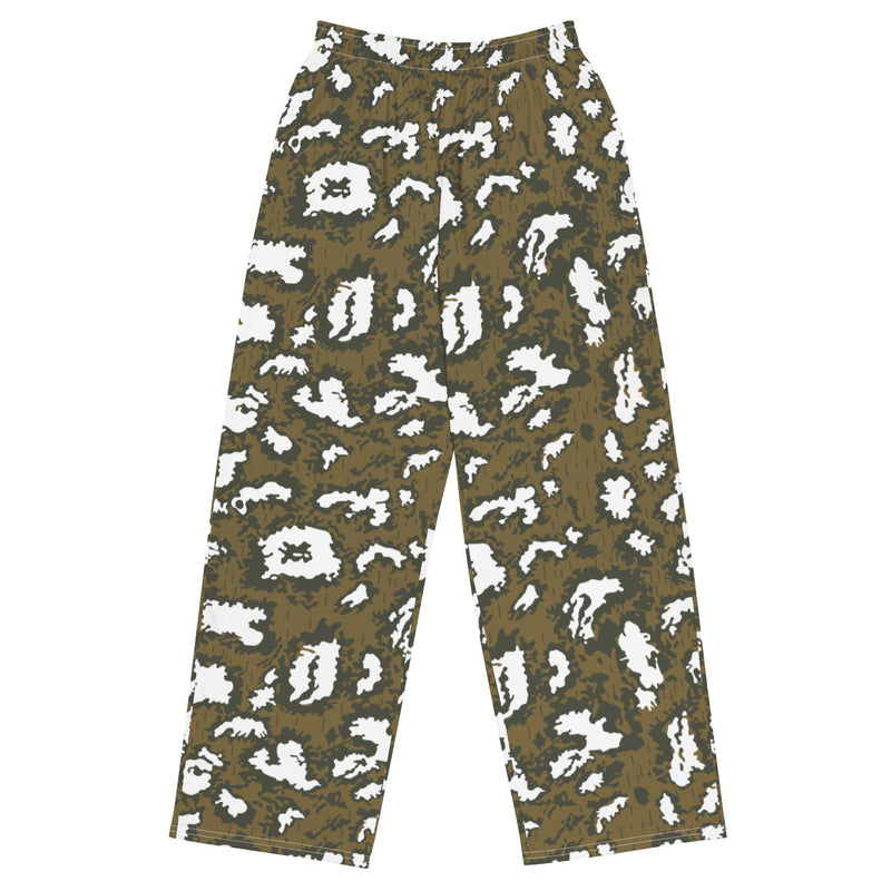 KLMK Red Dawn CAMO Unisex Wide-Leg Leisure Pants - 2XS - Pant