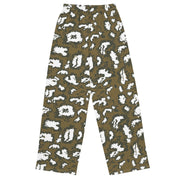KLMK Red Dawn CAMO Unisex Wide-Leg Leisure Pants - Pant