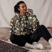 KLMK Red Dawn CAMO Unisex Zip Hoodie