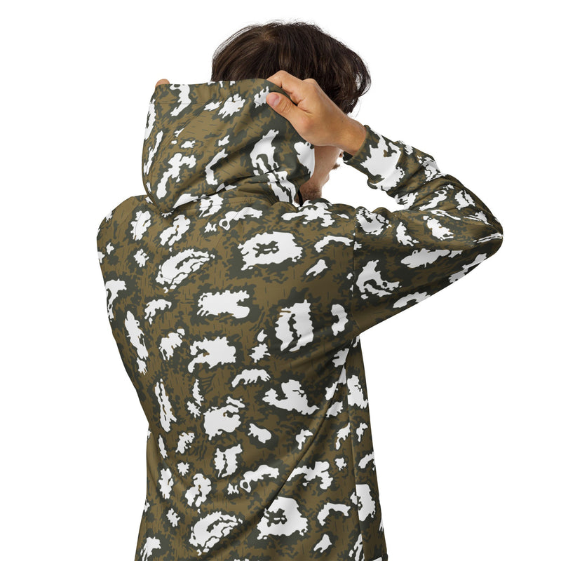 KLMK Red Dawn CAMO Unisex Zip Hoodie