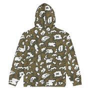 KLMK Red Dawn CAMO Unisex Zip Hoodie