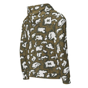 KLMK Red Dawn CAMO Unisex Zip Hoodie