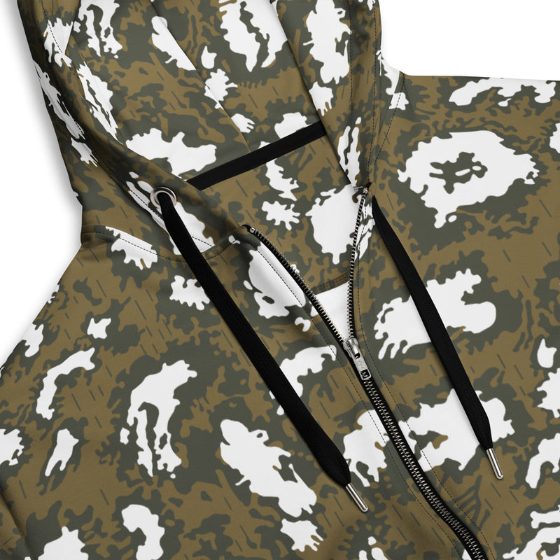 KLMK Red Dawn CAMO Unisex Zip Hoodie