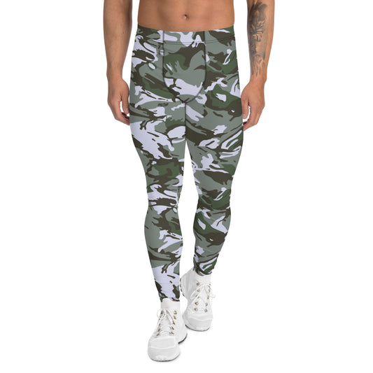 Kuwaiti 1990 DPM Desert Green CAMO Men’s Leggings - XS - Mens