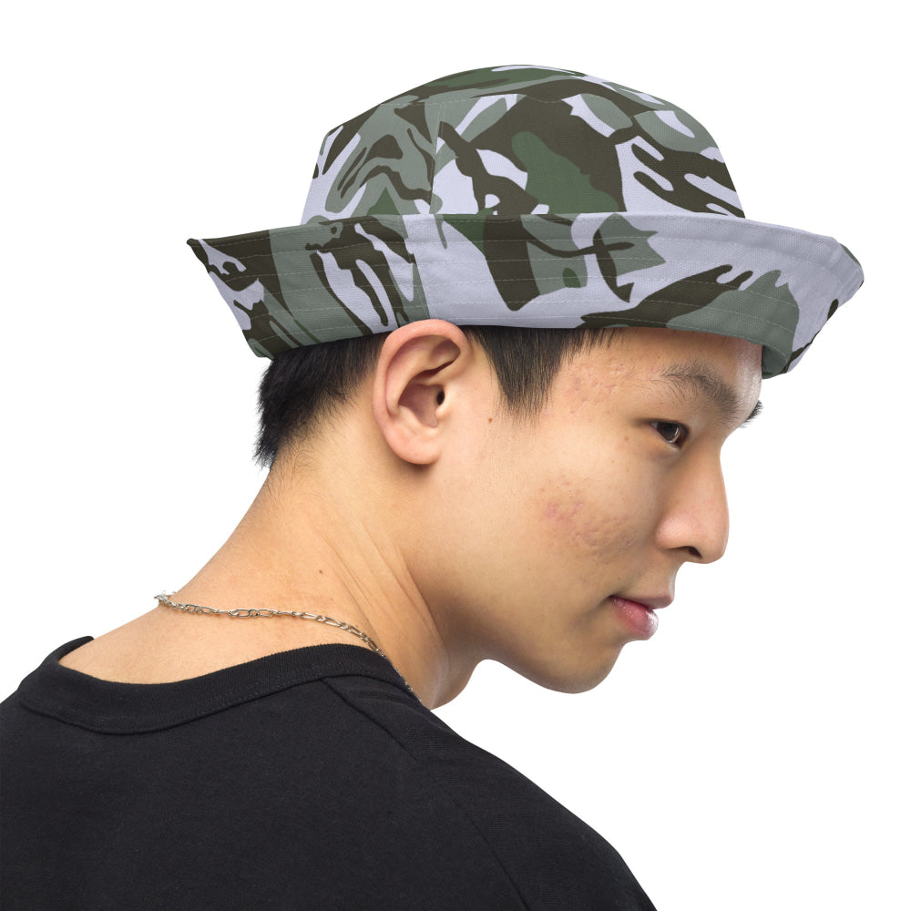 Kuwaiti 1990 DPM Desert Green CAMO Reversible bucket hat - Bucket Hat