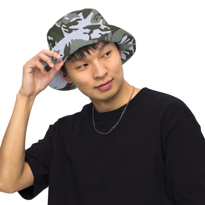 Kuwaiti 1990 DPM Desert Green CAMO Reversible bucket hat - Bucket Hat