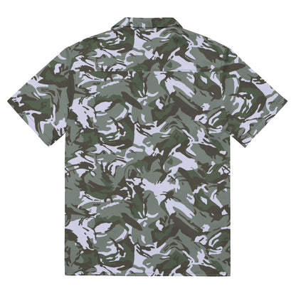 Kuwaiti 1990 DPM Desert Green CAMO Unisex button shirt - Button Shirt