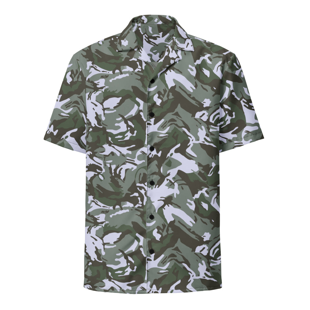 Kuwaiti 1990 DPM Desert Green CAMO Unisex button shirt - Button Shirt