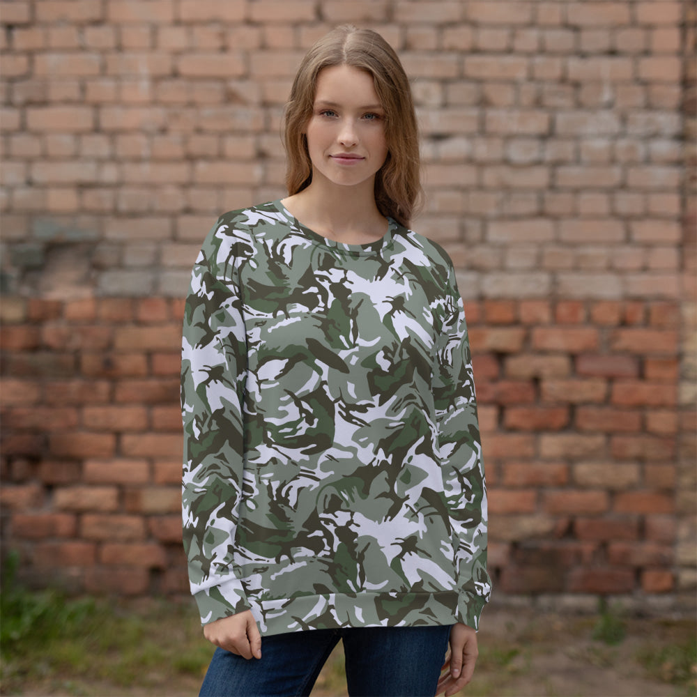 Kuwaiti 1990 DPM Desert Green CAMO Unisex Sweatshirt