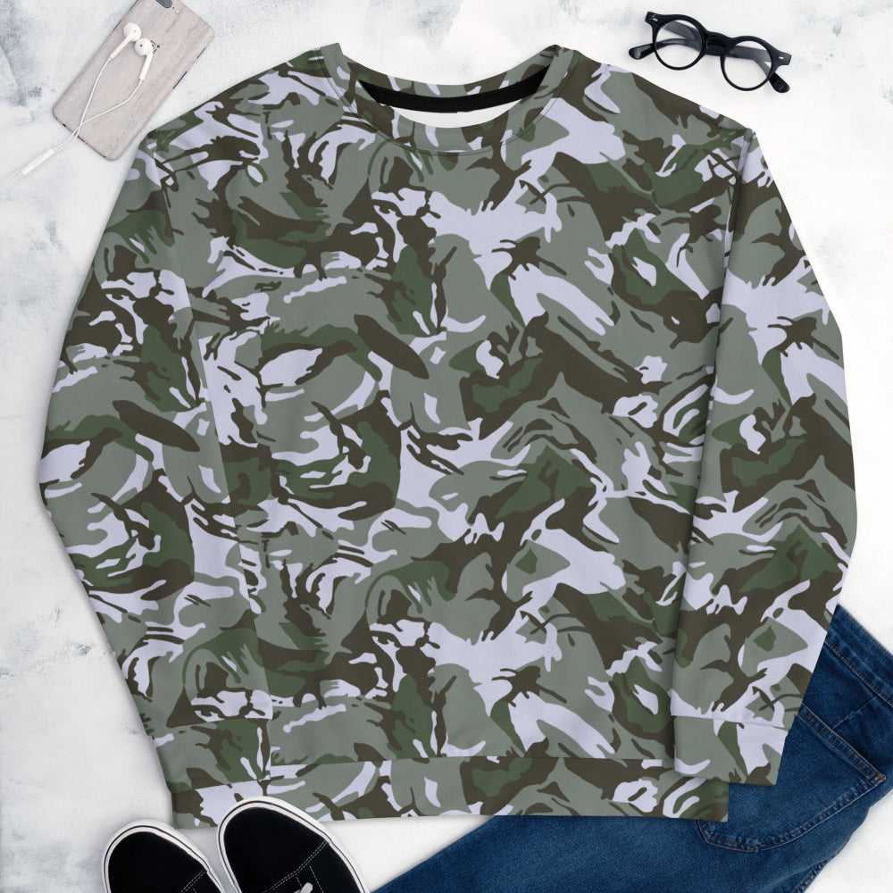 Kuwaiti 1990 DPM Desert Green CAMO Unisex Sweatshirt