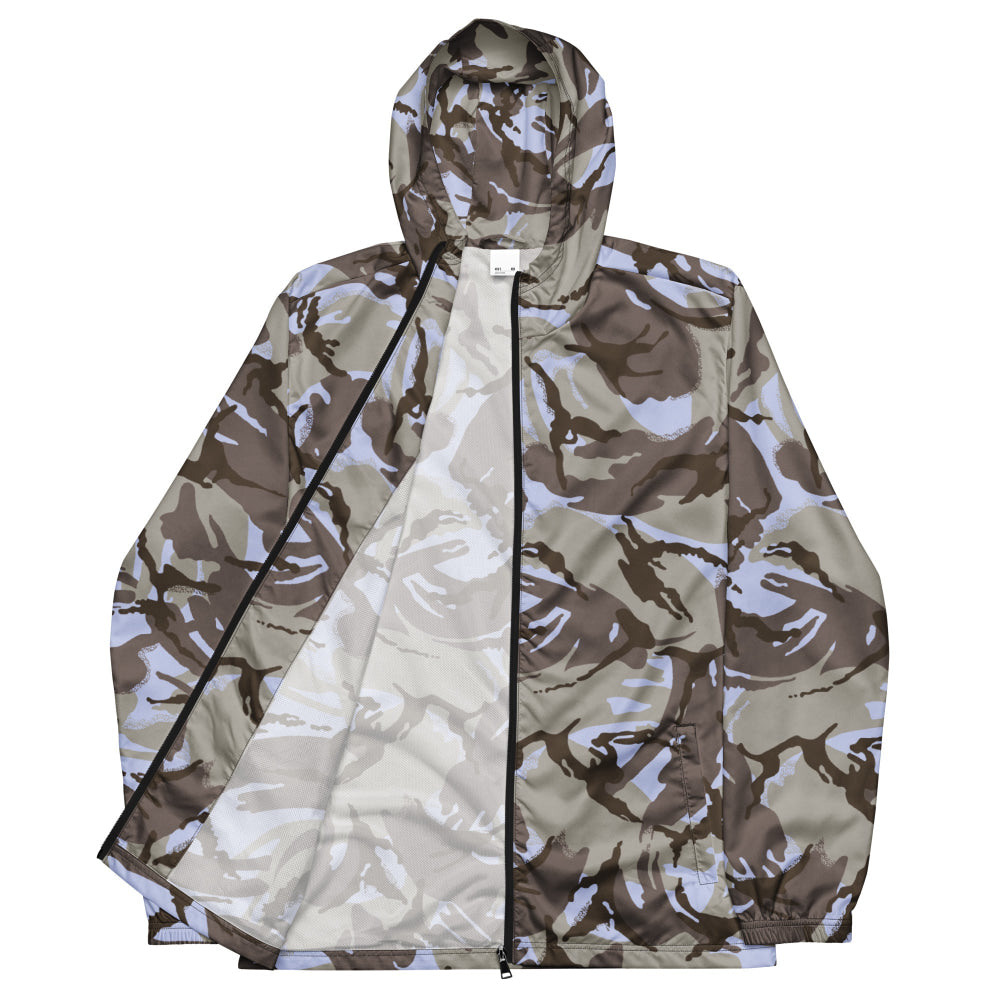 Kuwaiti 1990 DPM Desert CAMO Men’s windbreaker - Mens Windbreaker