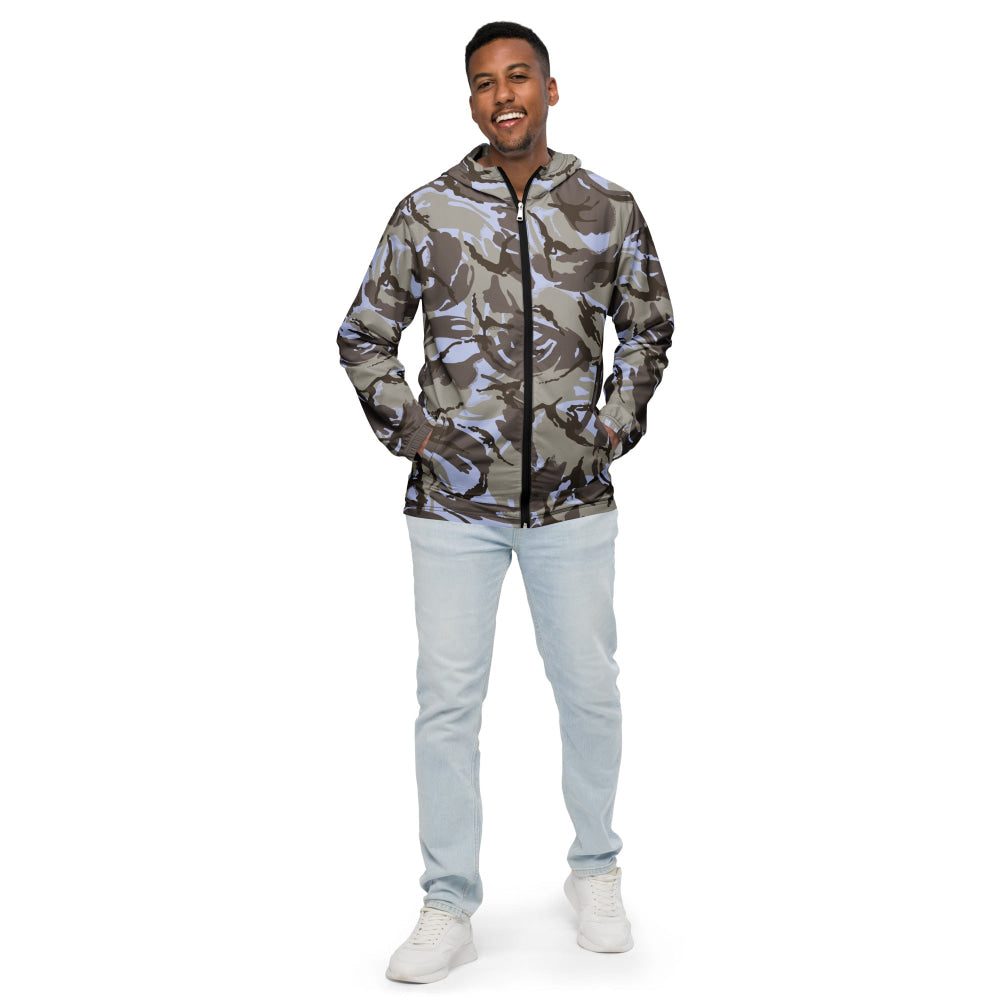 Kuwaiti 1990 DPM Desert CAMO Men’s windbreaker - Mens Windbreaker