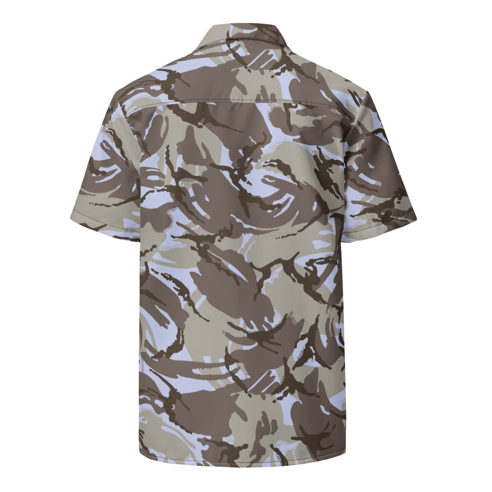 Kuwaiti 1990 DPM Desert CAMO Unisex button shirt - Button Shirt