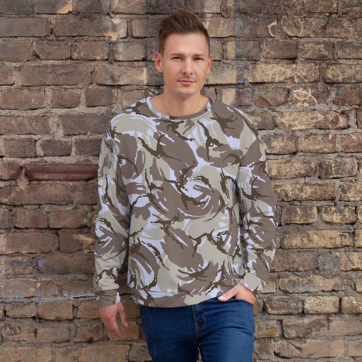 Kuwaiti 1990 DPM Desert CAMO Unisex Sweatshirt - XS