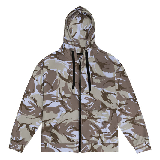 Kuwaiti 1990 DPM Desert CAMO Unisex zip hoodie - Zip Hoodie