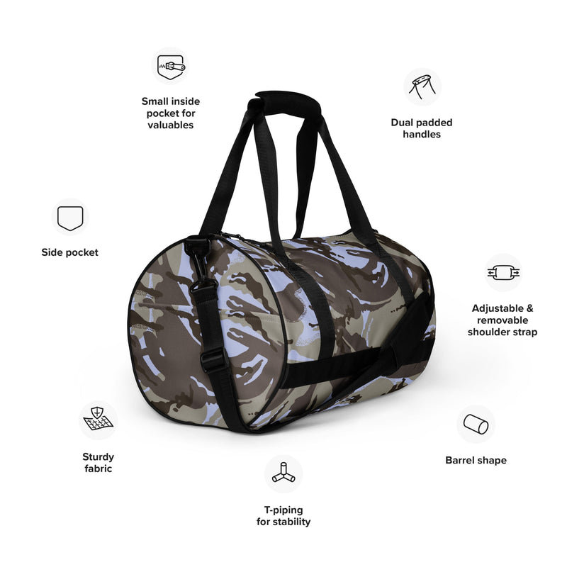 DPM Kuwaiti Desert Gray CAMO Gym Bag